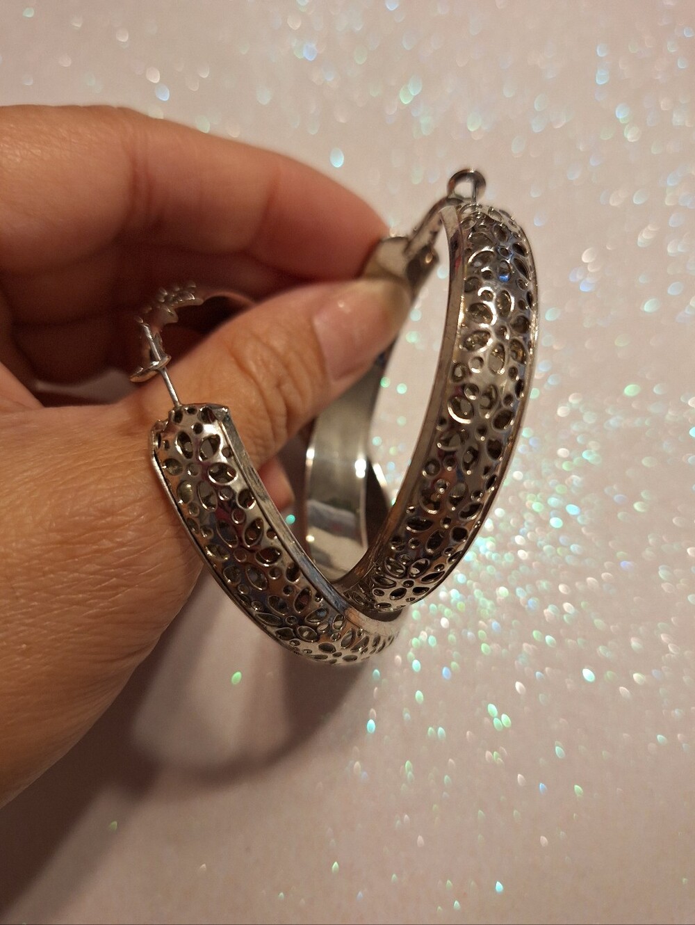 Daisy Flower earrings over sized